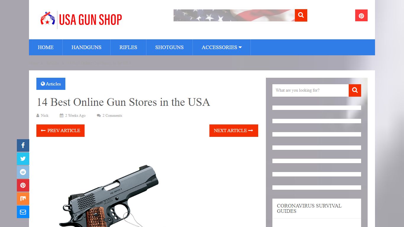 14 Best Online Gun Stores in the USA - USA Gun Shop